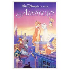 "The AristoCats" R1987 U.S. One Sheet Film Poster