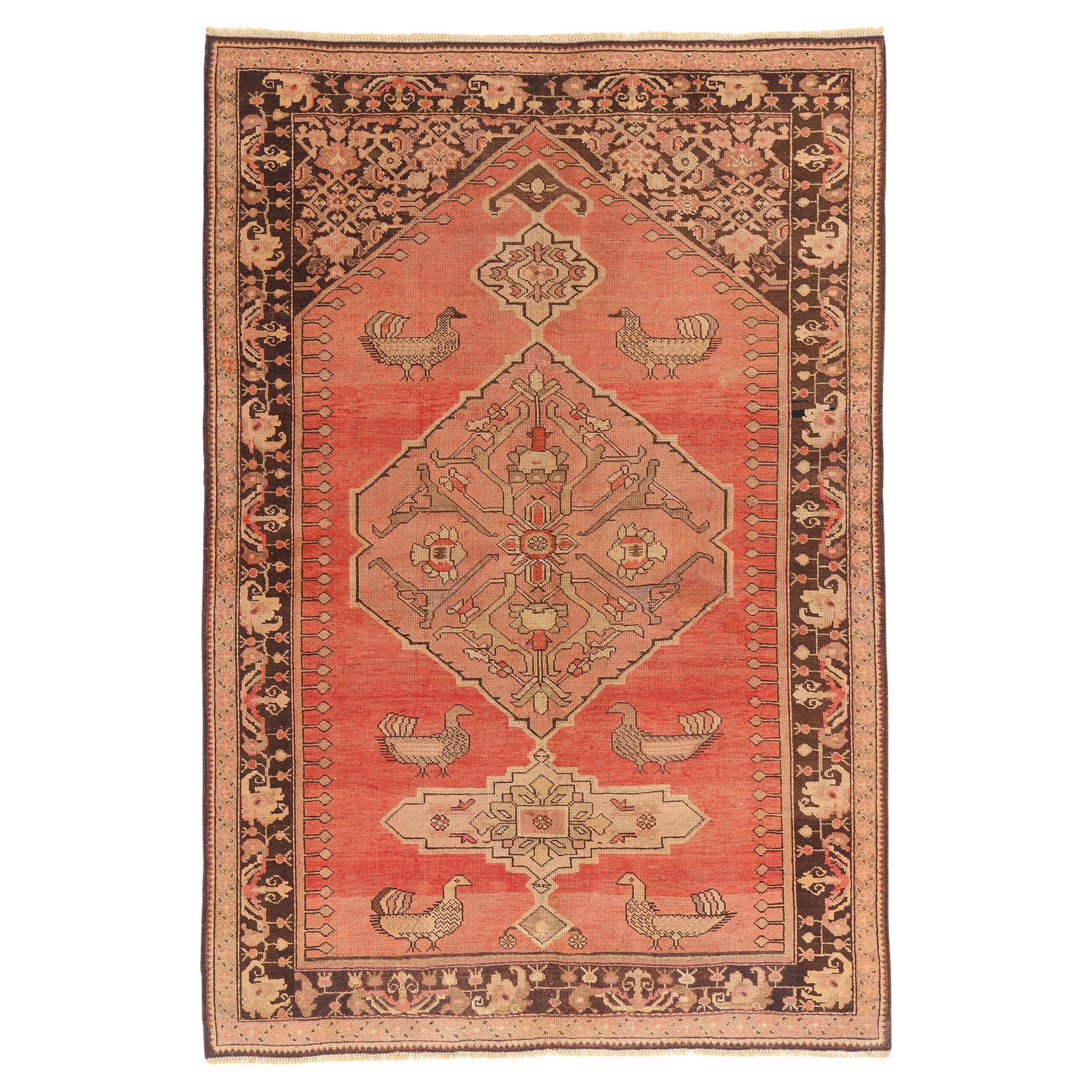 The Aristocratic Peacocks: An Antique Karabakh Masterpiece of Tribal Nobility