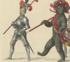 The Armored Leader and the Bear – A Unique Bernese Procession, 1855