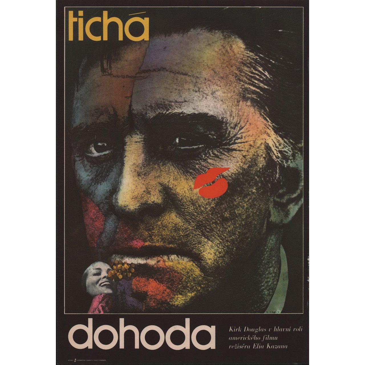 Tchèque The Arrangement 1973 Czech A3 Film Poster en vente