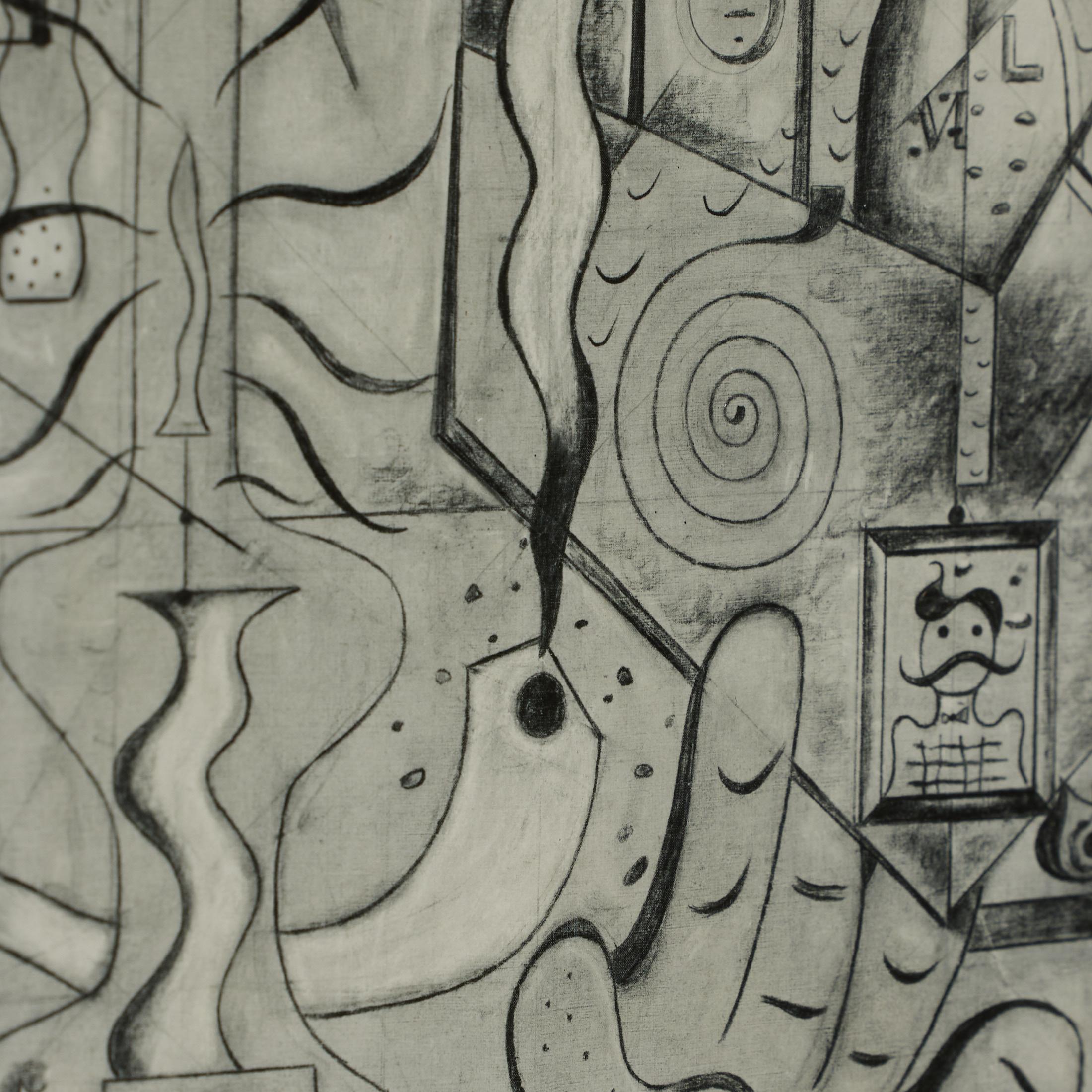 Paper The Art Institute of Chicago Archive Photography of Joan Miro Painting, 1979 For Sale