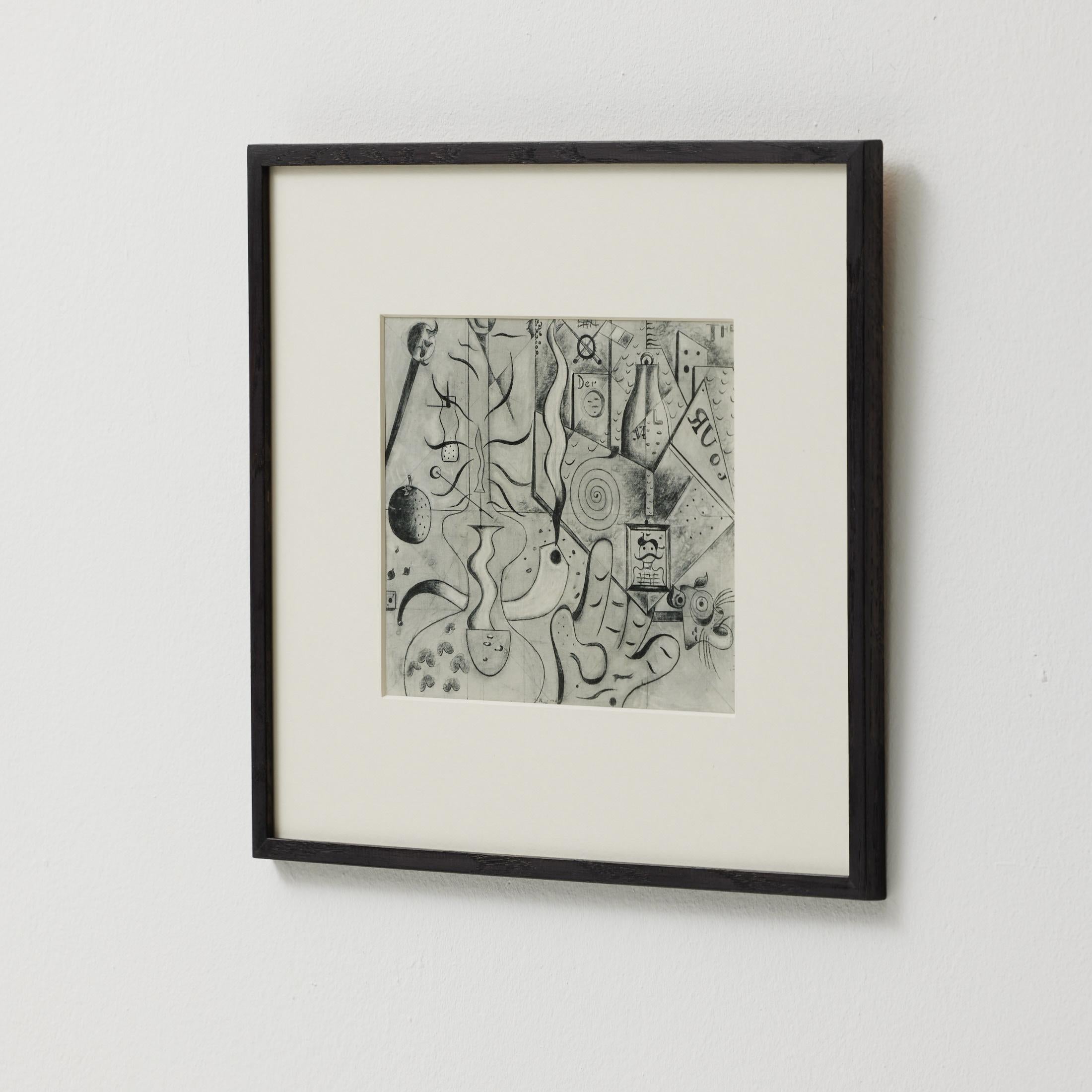 The Art Institute of Chicago Archive Photography of Joan Miro Painting, 1979 For Sale 1