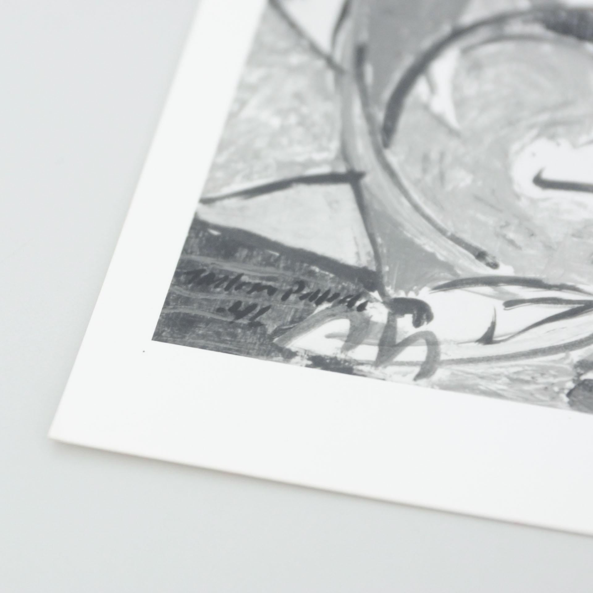 The Art Institute of Chicago Photography of Jackson Pollock Painting, circa 1991 For Sale 6