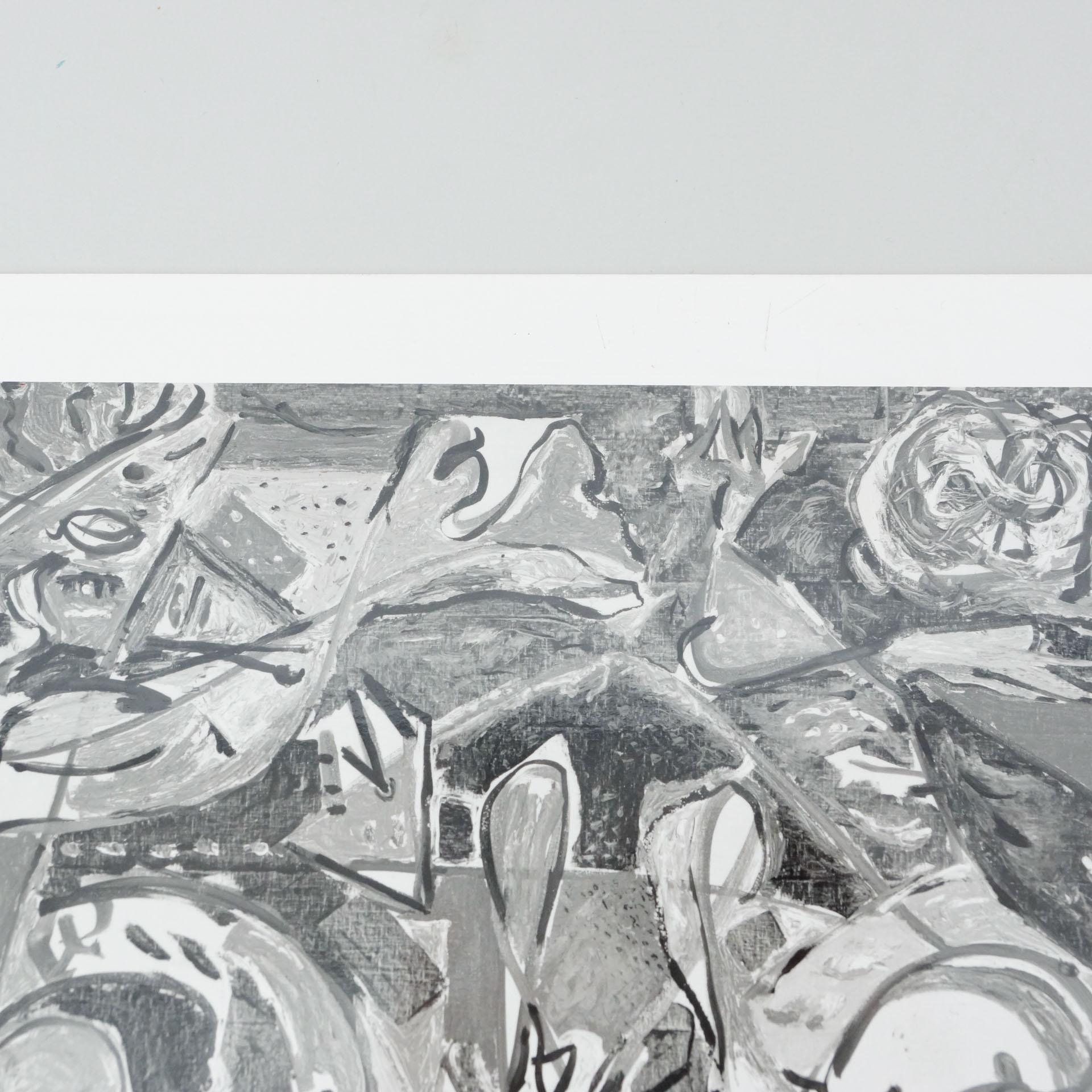 American The Art Institute of Chicago Photography of Jackson Pollock Painting, circa 1991 For Sale