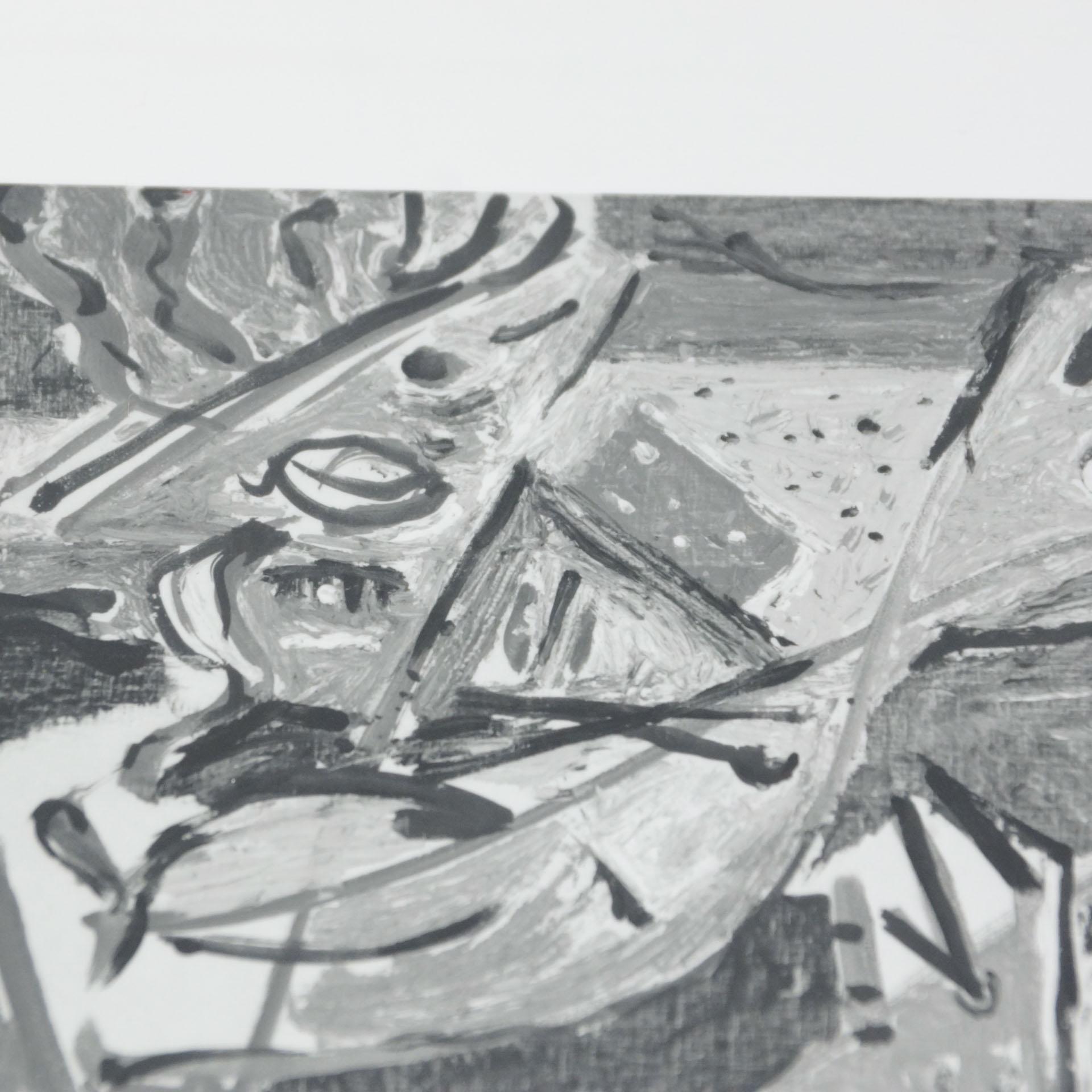 The Art Institute of Chicago Photography of Jackson Pollock Painting, circa 1991 For Sale 1
