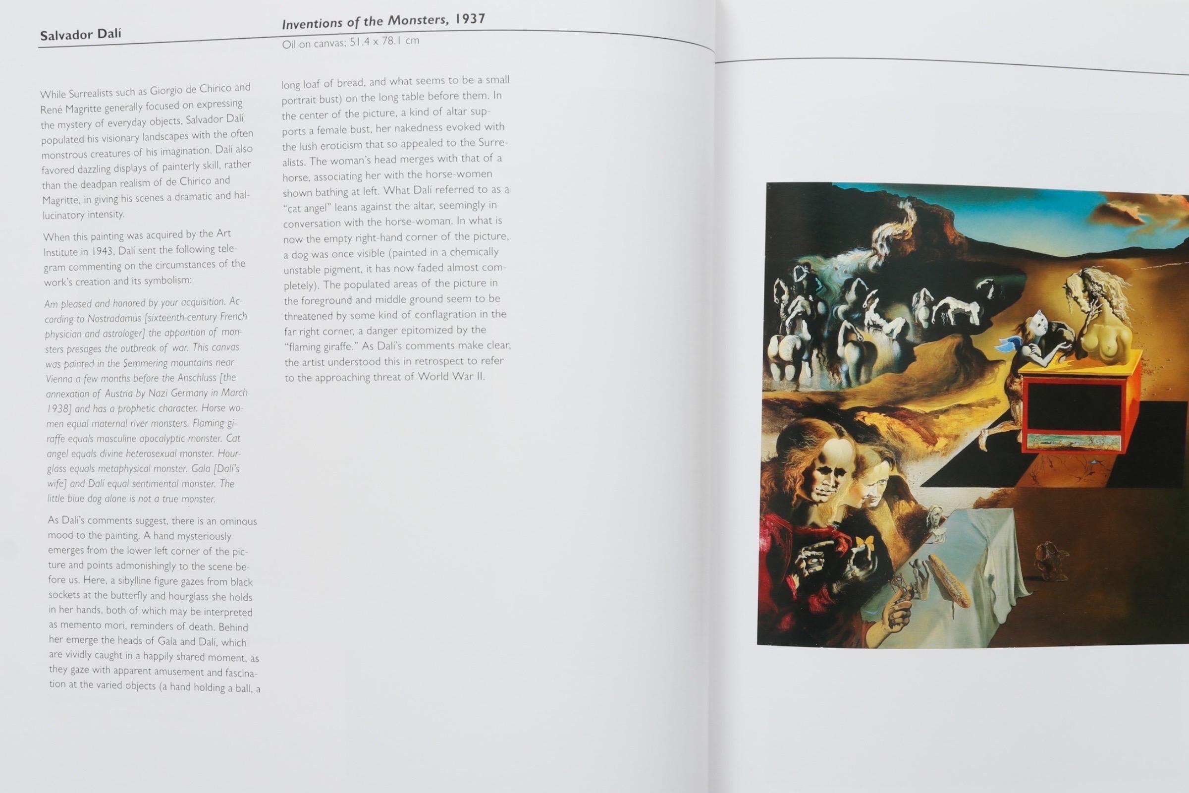 Late 20th Century The Art Institute of Chicago, Twentieth-Century Painting and Sculpture For Sale
