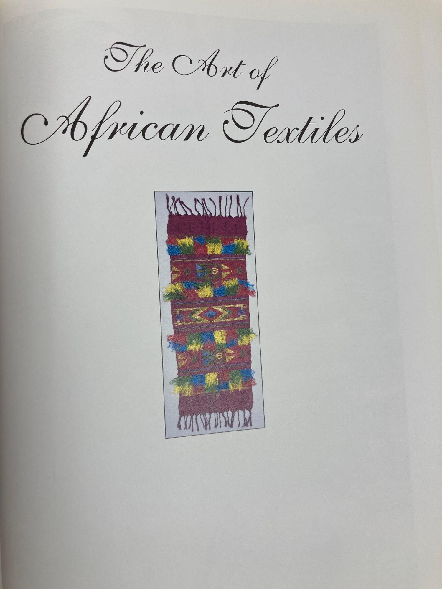 20th Century The Art of African Textiles 1997 For Sale