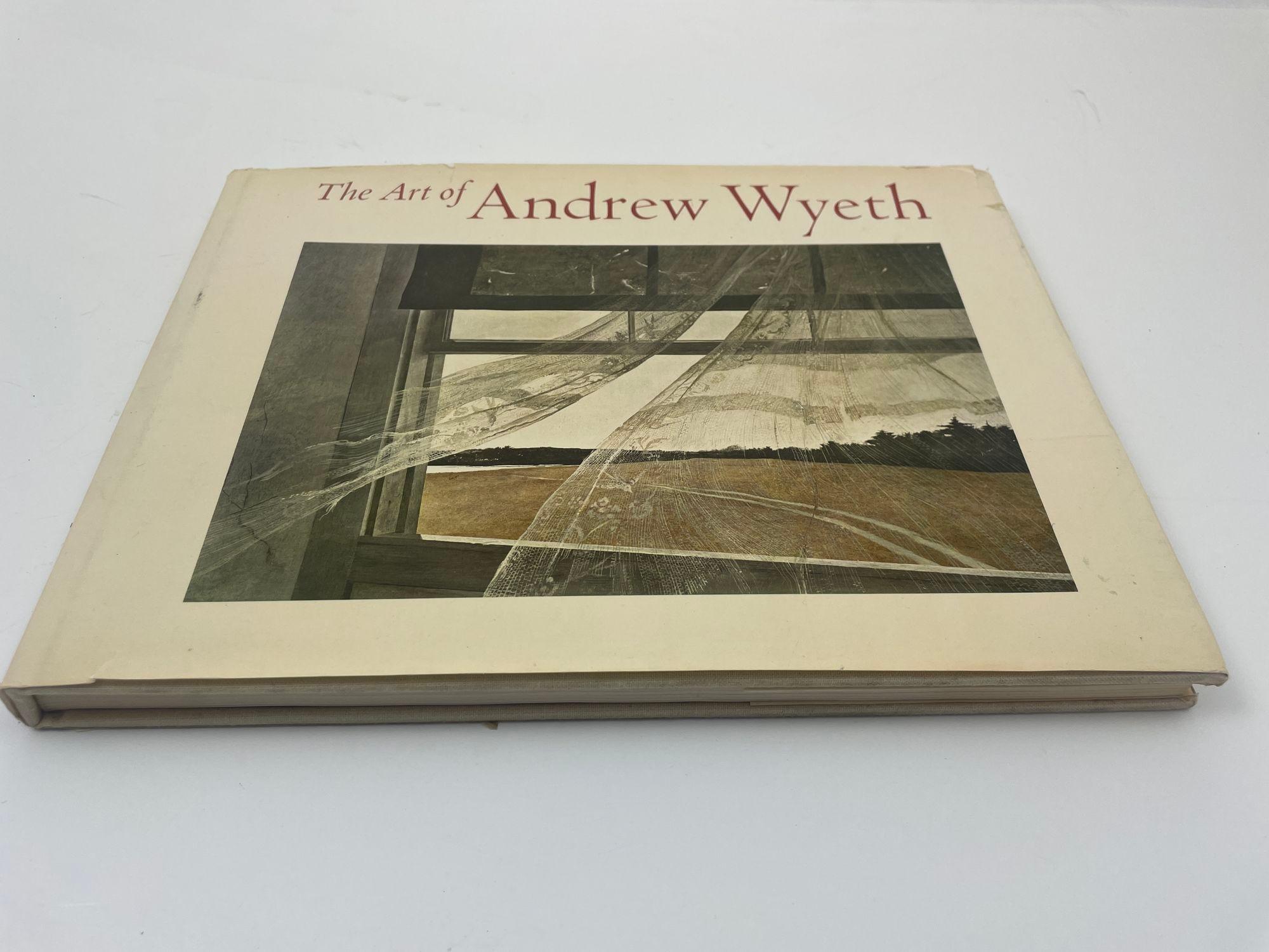 The Art of Andrew Wyeth by Wanda M. Corn hardcover book.
Published by The Fine Arts Museum of San Francisco.
First printing. First Edition: 1973.
Language ‏ : ‎ English.
Hardcover: ‎ 176 pages
Good Condition, dust cover shows some wear see