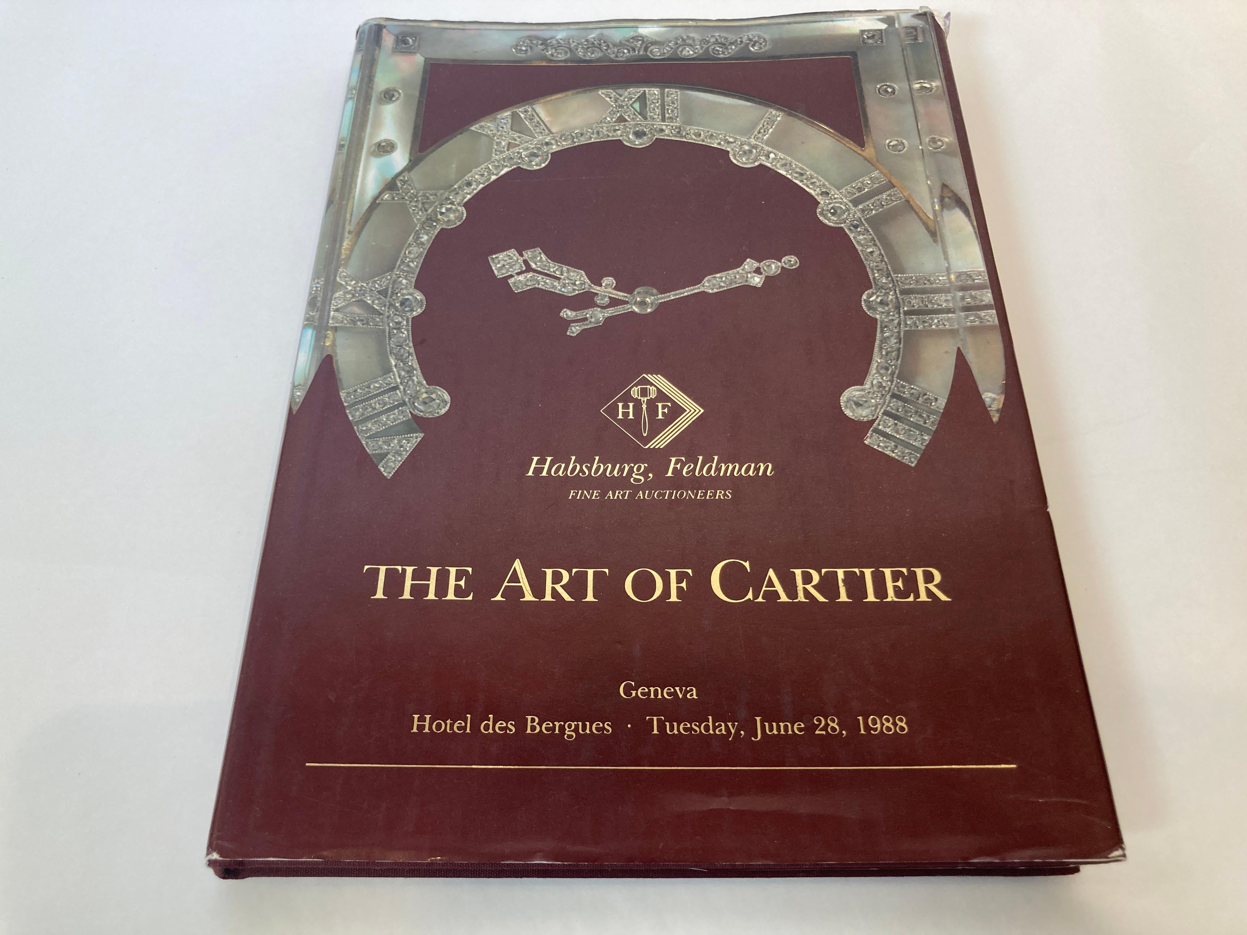 L'art de Cartier 1988 Vente aux enchères à Genève Livre relié en vente 13