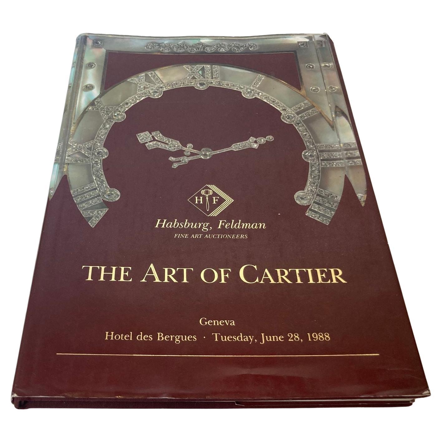 The Art of Cartier 1988 Genf Auktions-Hardcoverbuch
