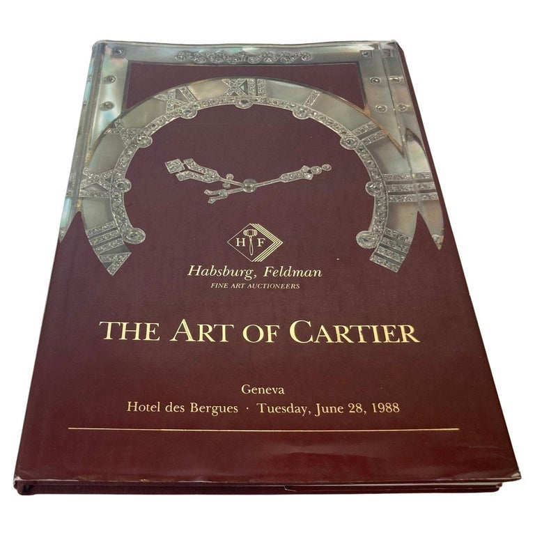 The Art of Cartier 1988 Geneva Auction Hardcover Book For Sale at 1stDibs