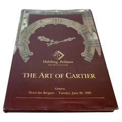 The Art of Cartier 1988 Geneva Auction Hardcover Book
