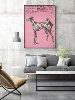 Affiche originale polonaise du film THE ART OF LOVING 1989, ANDRZEJ PAGOWSKI