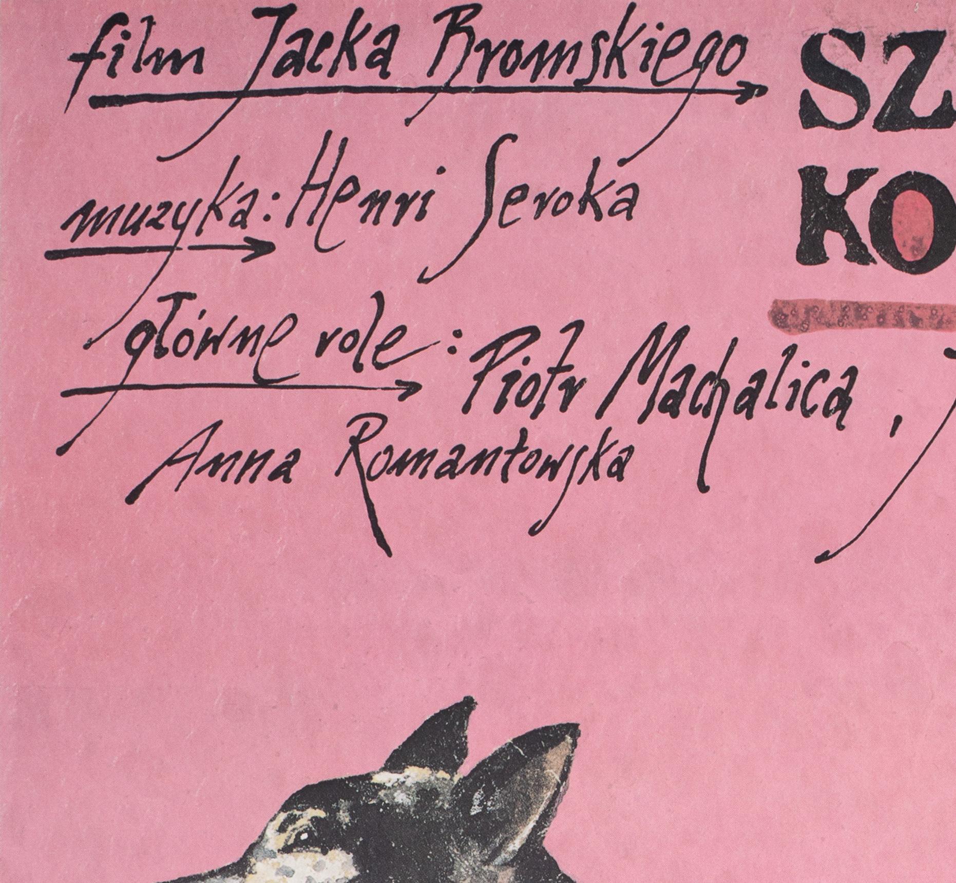 Polonais Affiche originale polonaise du film THE ART OF LOVING 1989, ANDRZEJ PAGOWSKI en vente