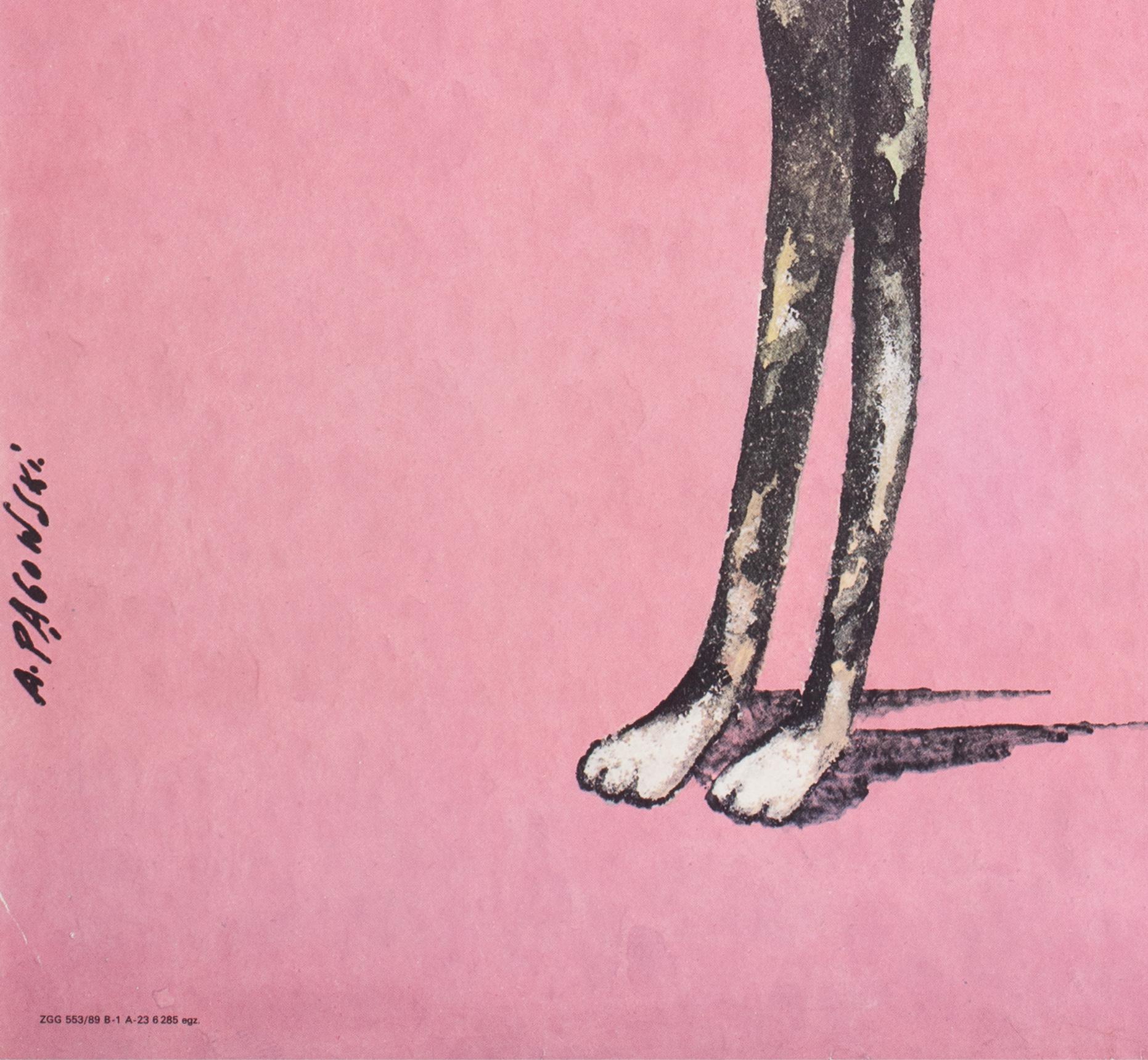 Affiche originale polonaise du film THE ART OF LOVING 1989, ANDRZEJ PAGOWSKI en vente 1
