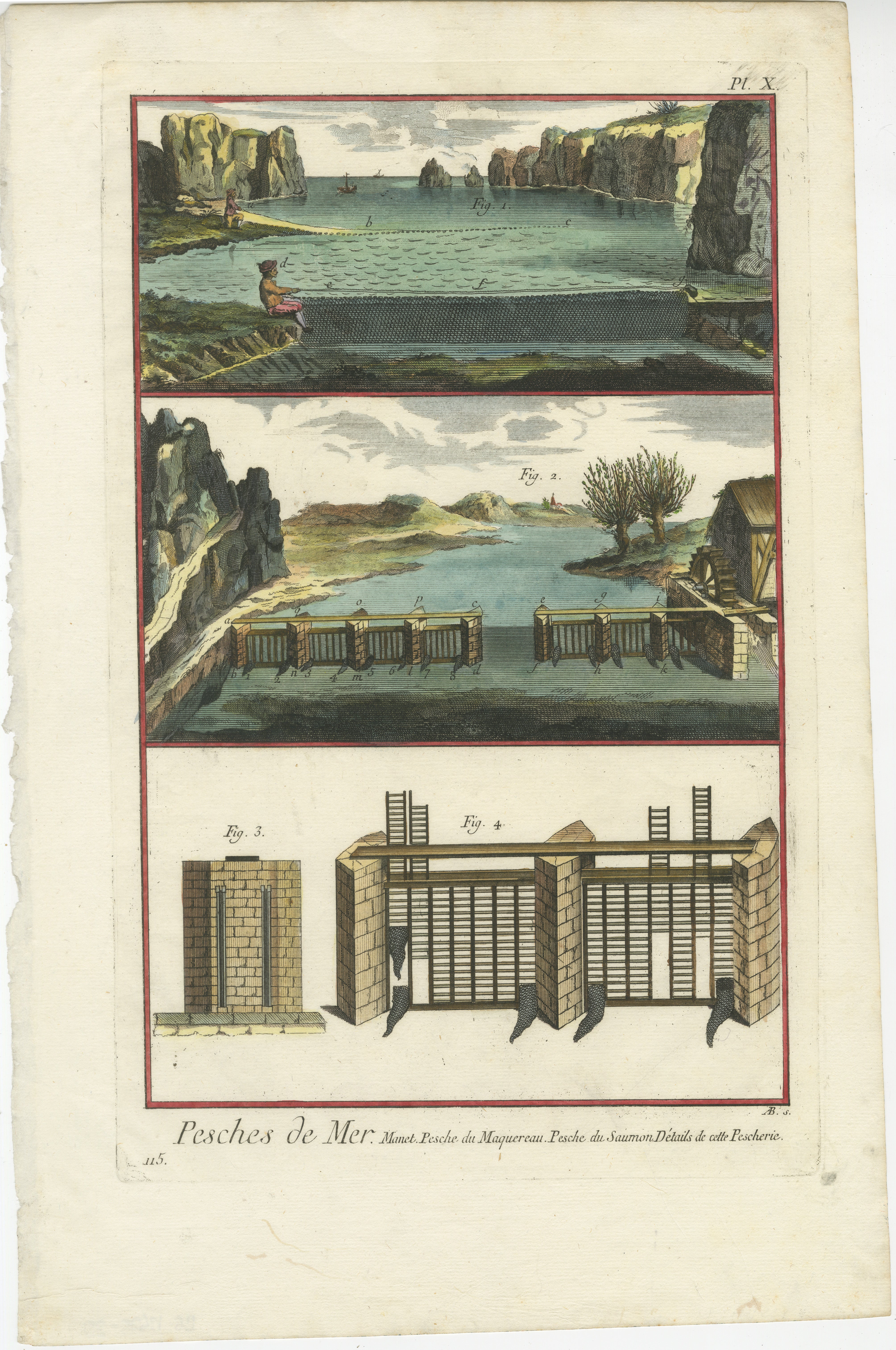 This antique engraving is an illustration from the monumental work of the 