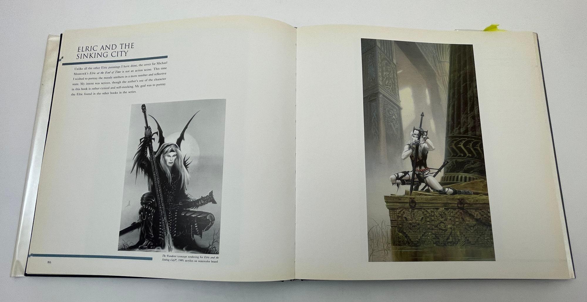 L'arte di Michael Whelan Libro con copertina rigida di Michael Whelan 1993 in vendita 3