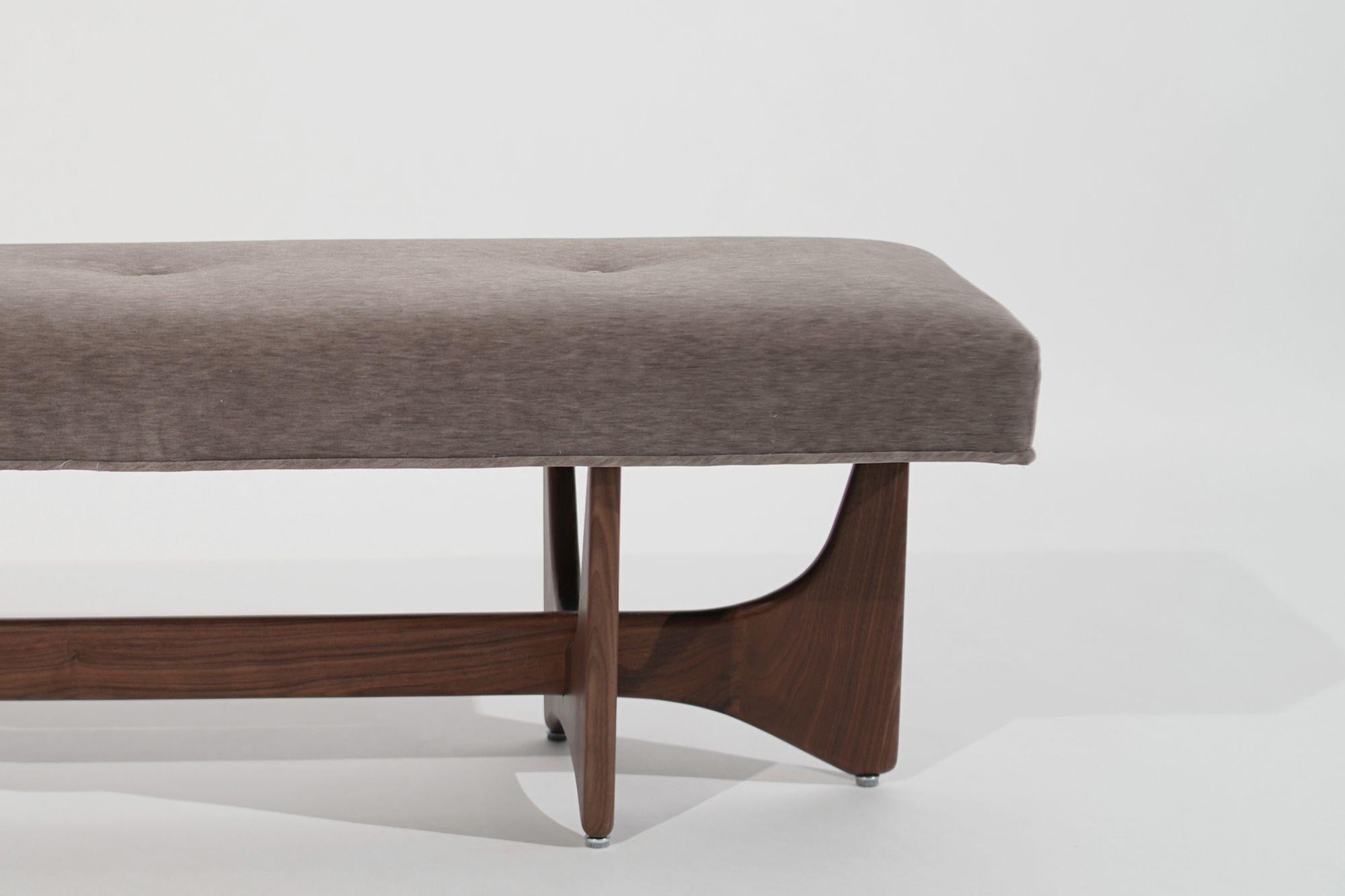 The Artisanal Bench in Special Walnut by Stamford Modern For Sale 4