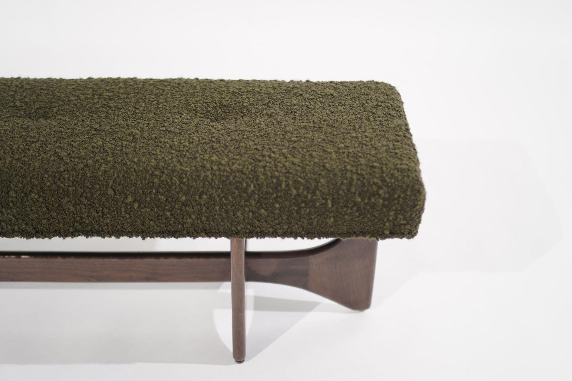 The Artisanal Bench in Dark Walnut by Stamford Modern For Sale 6