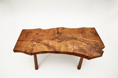 Artisans of Marolles, Hand Carved Oak Coffee Table, France, circa 1960