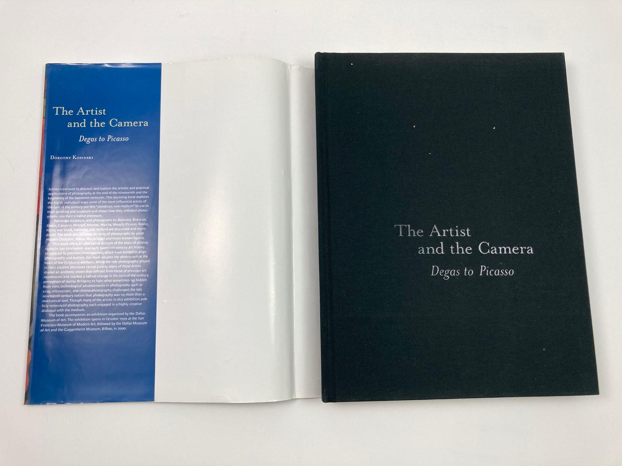 Paper The Artist and the Camera: Degas to Picasso by Dorothy Kosinski Hardcover Book For Sale