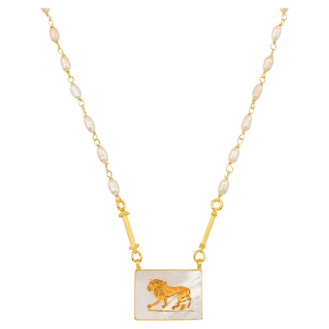 Die Halskette Aslan III im Angebot