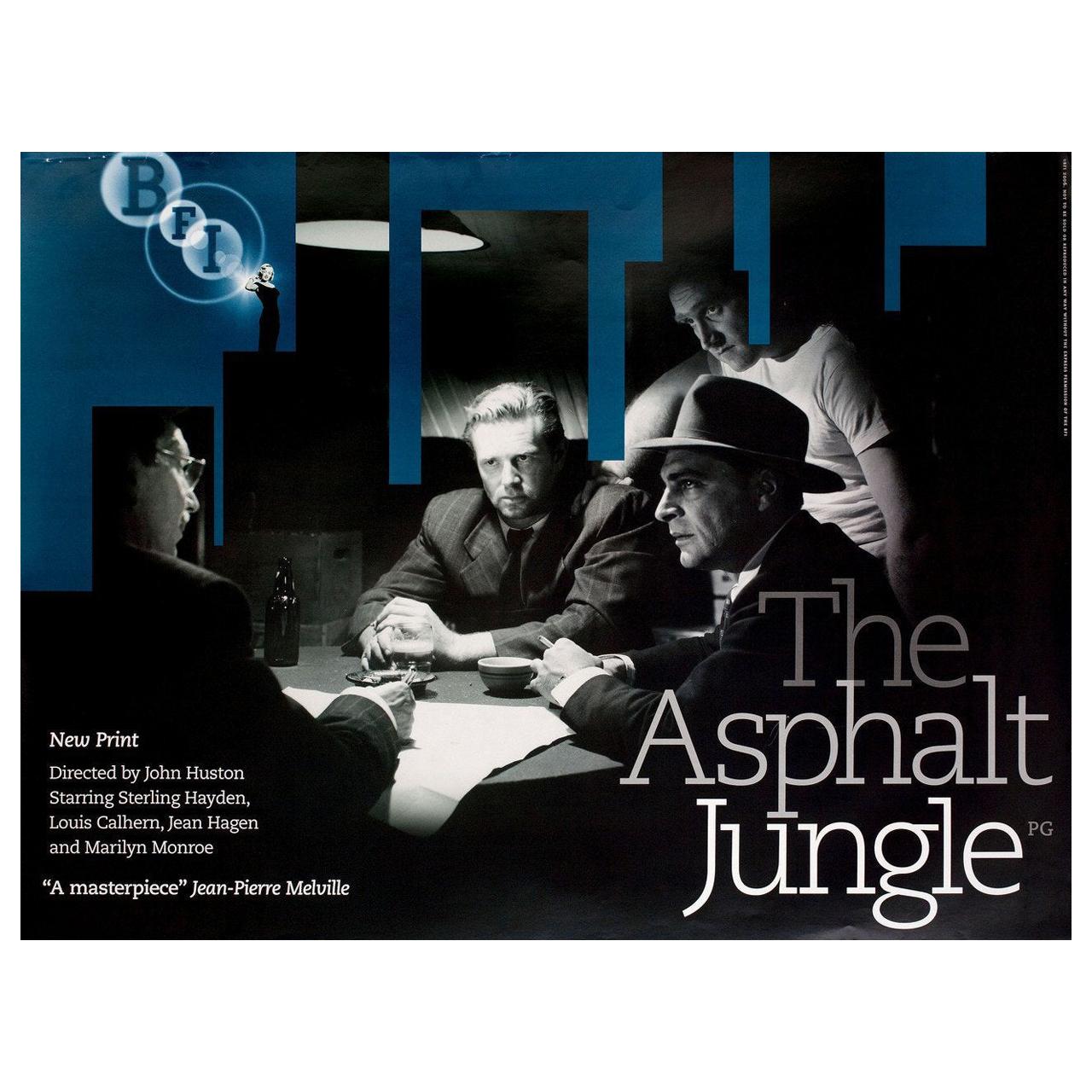 "The Asphalt Jungle" R2006 British Quad Film Poster