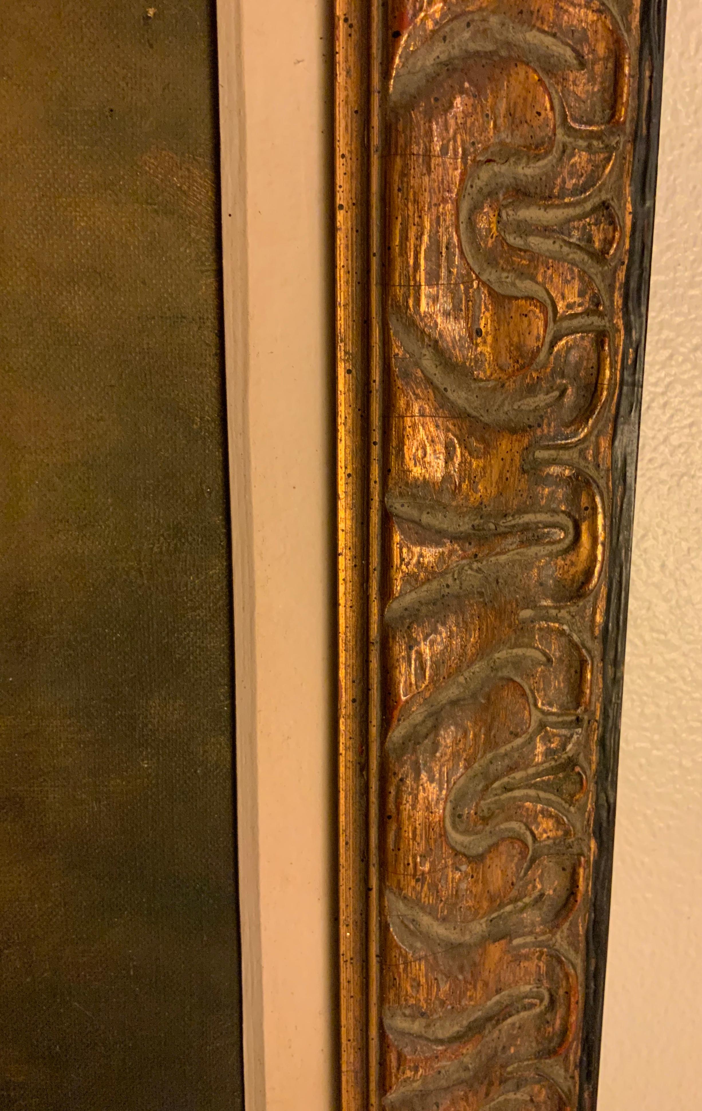 The Assumption Of The Virgin Mary Oil Painting In Good Condition In Guaynabo, PR