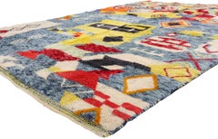 The Atlas Mosaic: A Beni Mrirt Moroccan Masterpiece of Modern Tribal Abstraction