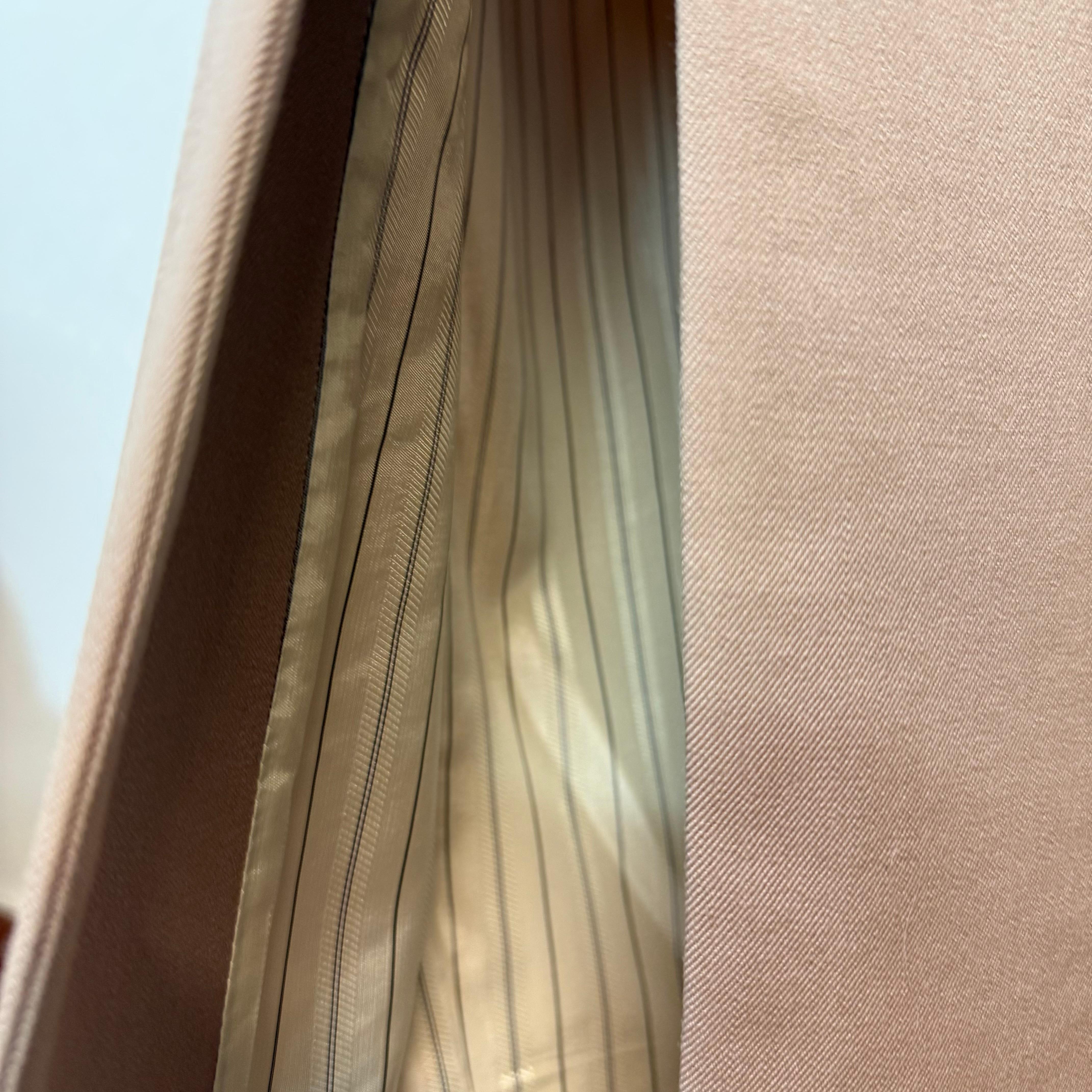 Die Attico Beige Wolle Rock Größe FR 38 / IT 42 im Angebot 3