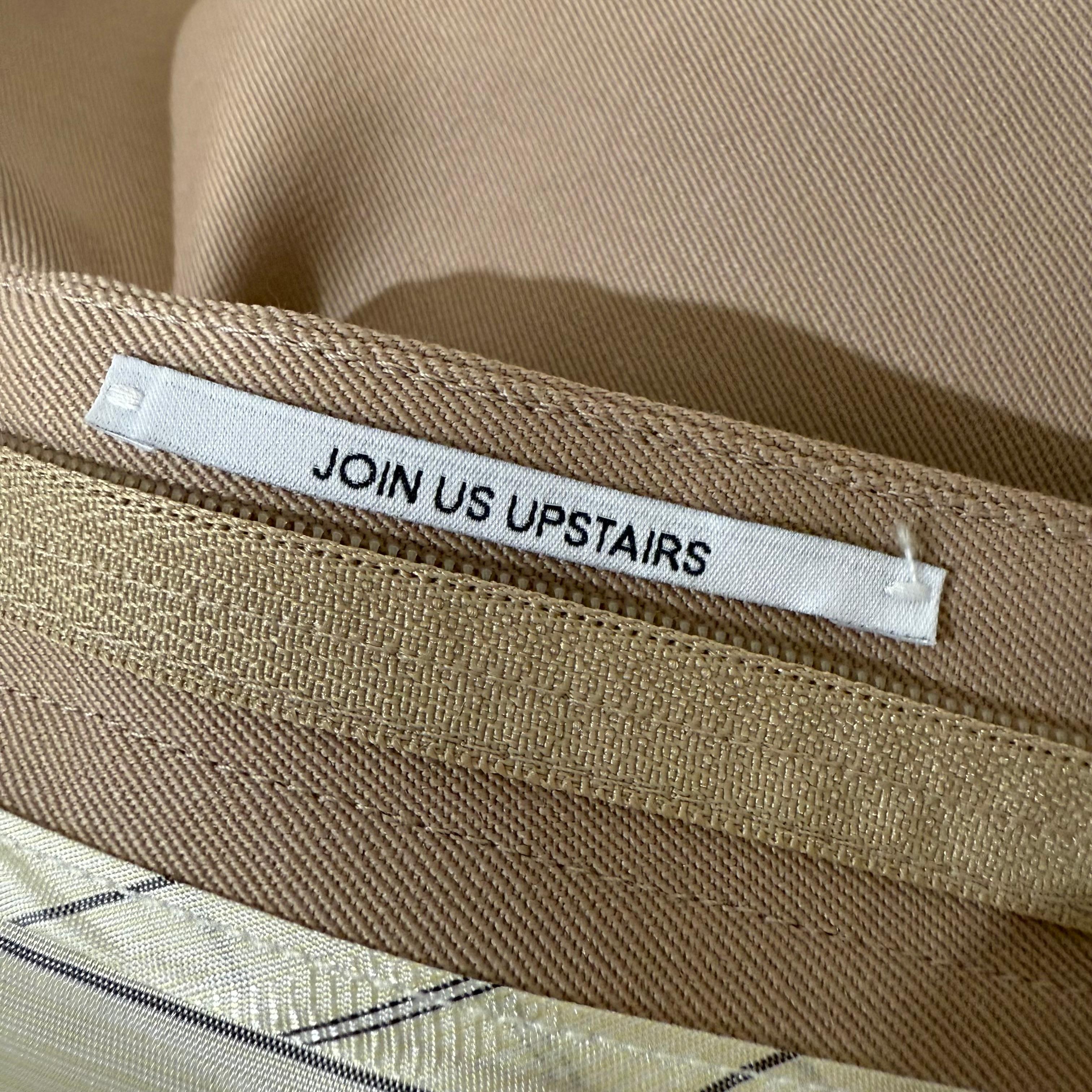 Die Attico Beige Wolle Rock Größe FR 38 / IT 42 im Angebot 6