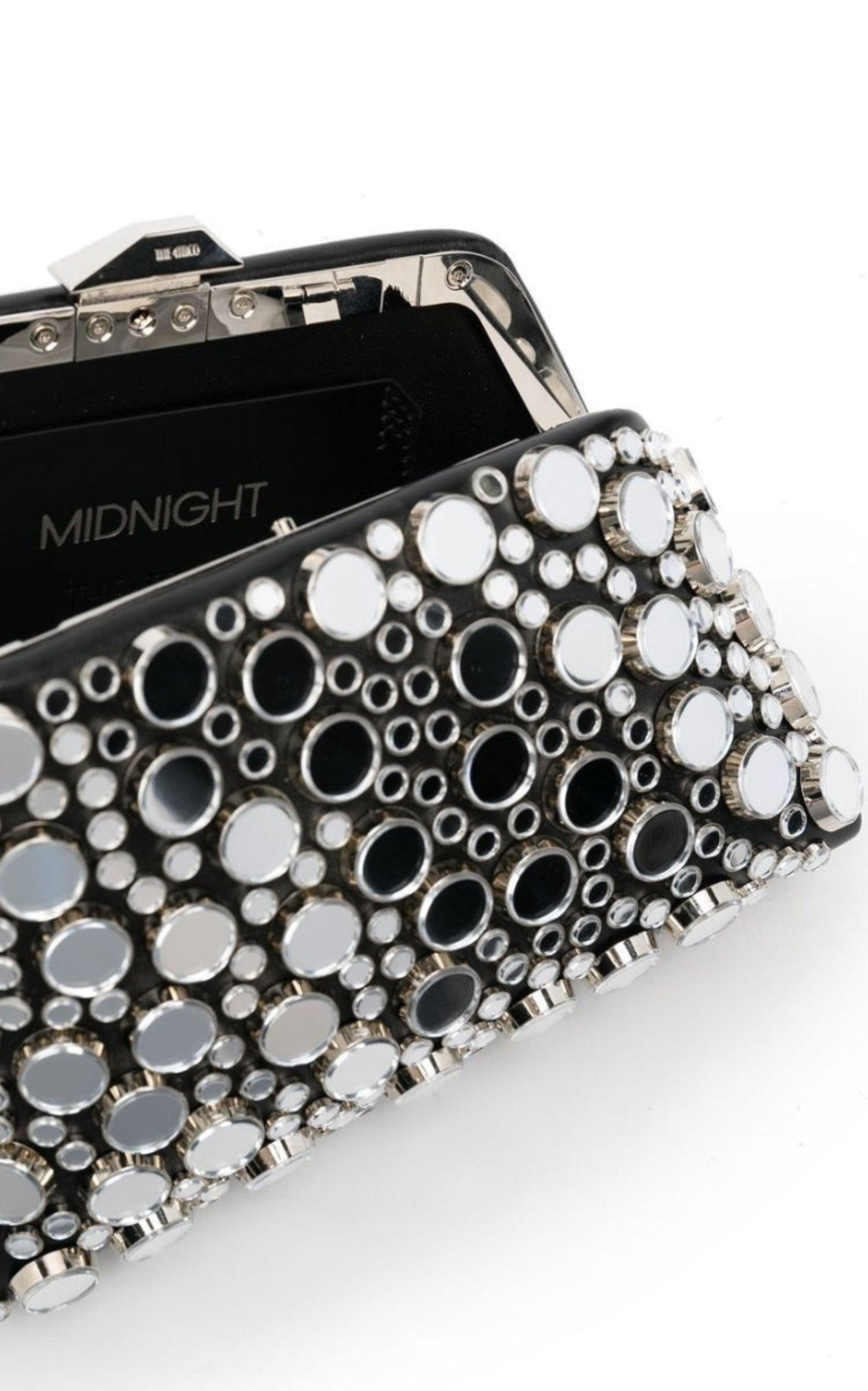 La pochette Attico Black Midnight Workmanship Mirror en vente 3