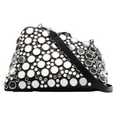 Die Attico Black Midnight Workmanship Mirror Clutch
