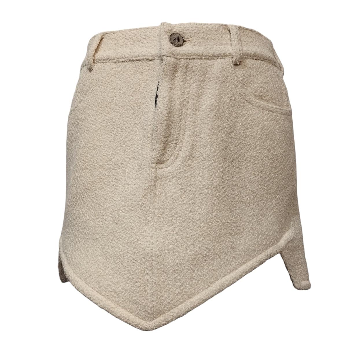 The Attico Bouclé Miniskirt FR 36 / IT 40 For Sale