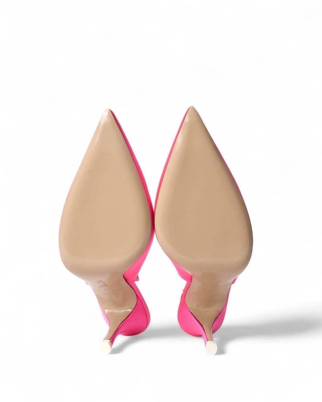 El Attico Décolleté Sling Back Fucsia en venta 6