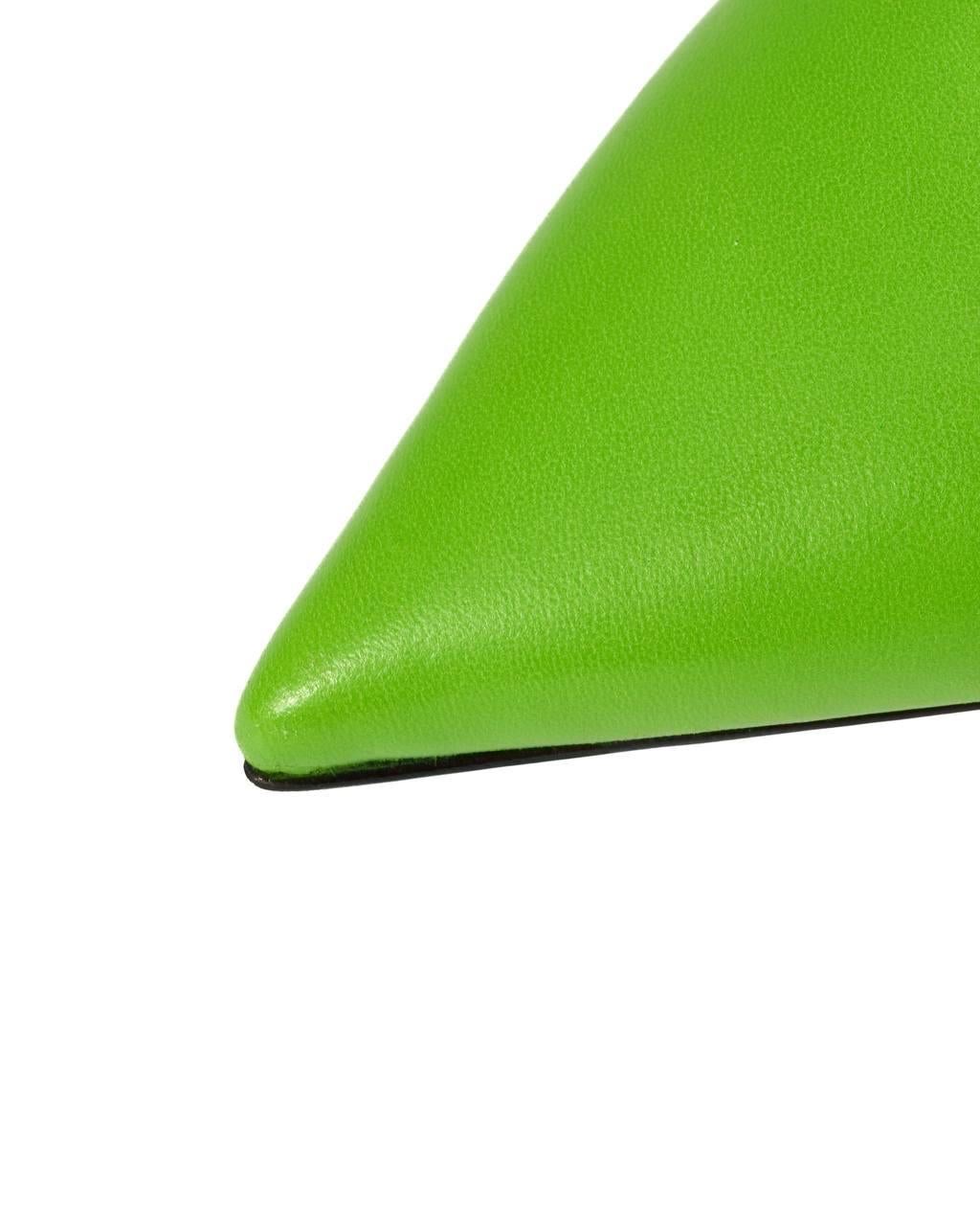 El Attico Décolleté Sling Back Verdi en venta 6