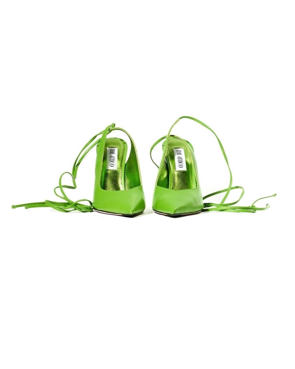 El Attico Décolleté Sling Back Verdi en venta 2
