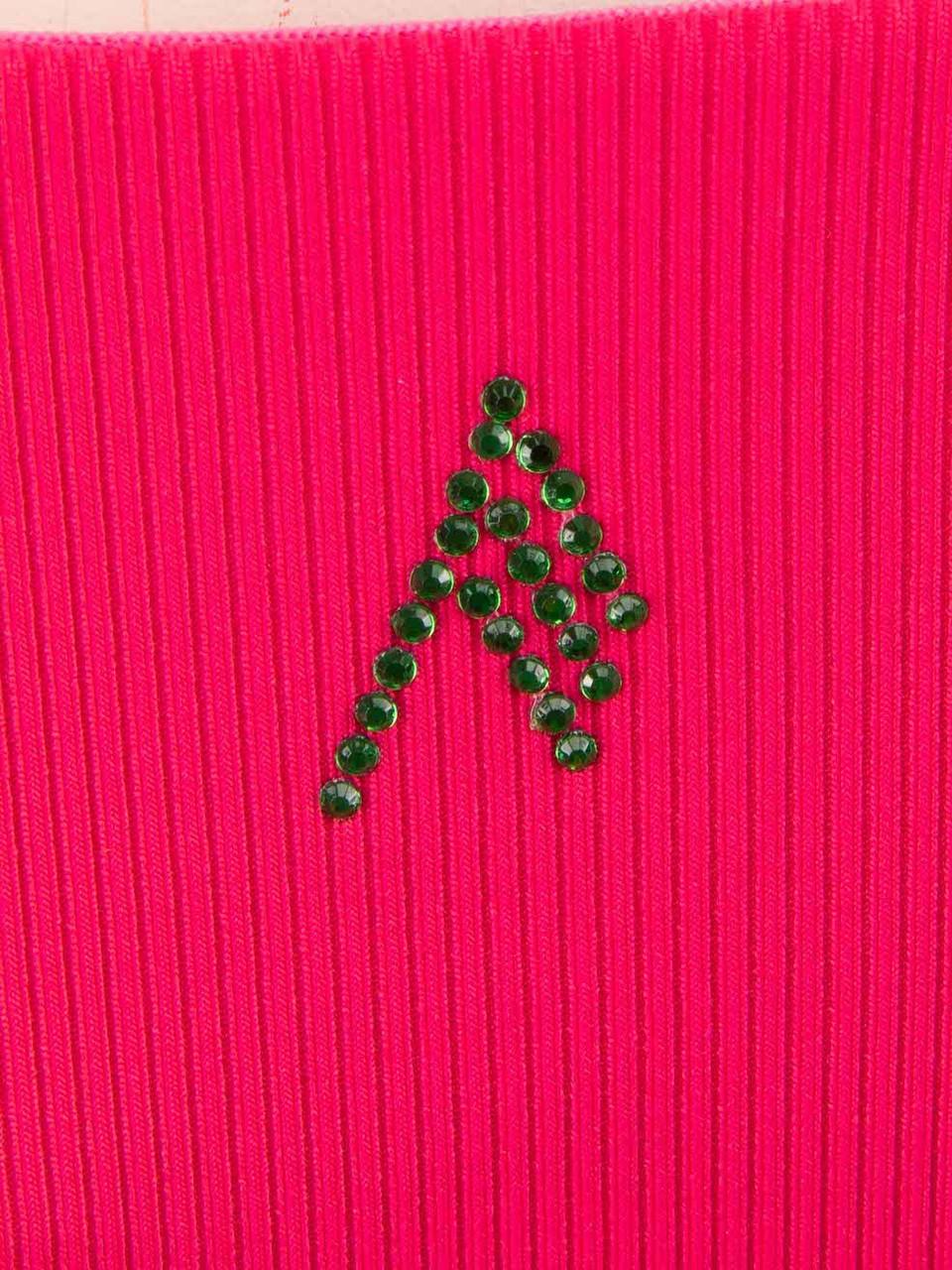 The Attico Bikini rose avec logo, taille M Neuf - En vente à London, GB
