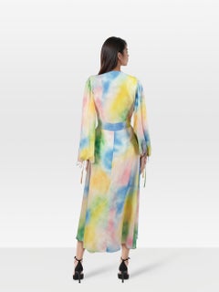The Attico Tie Dye Maxi Dress Size S