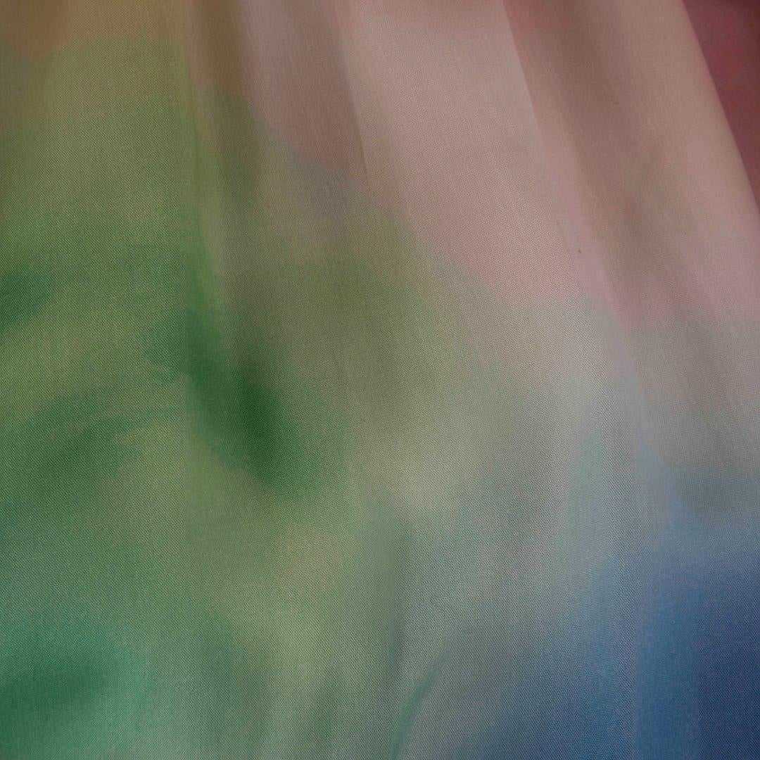 Beige The Attico Tie Dye Maxi Dress Size S