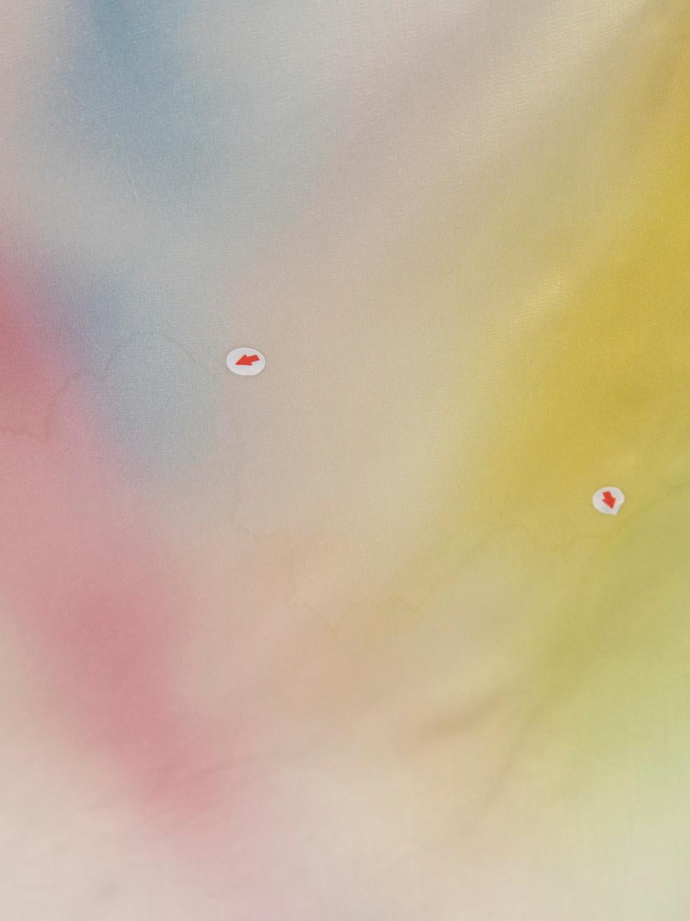 The Attico Tie Dye Maxi Dress Size S In Good Condition In London, GB