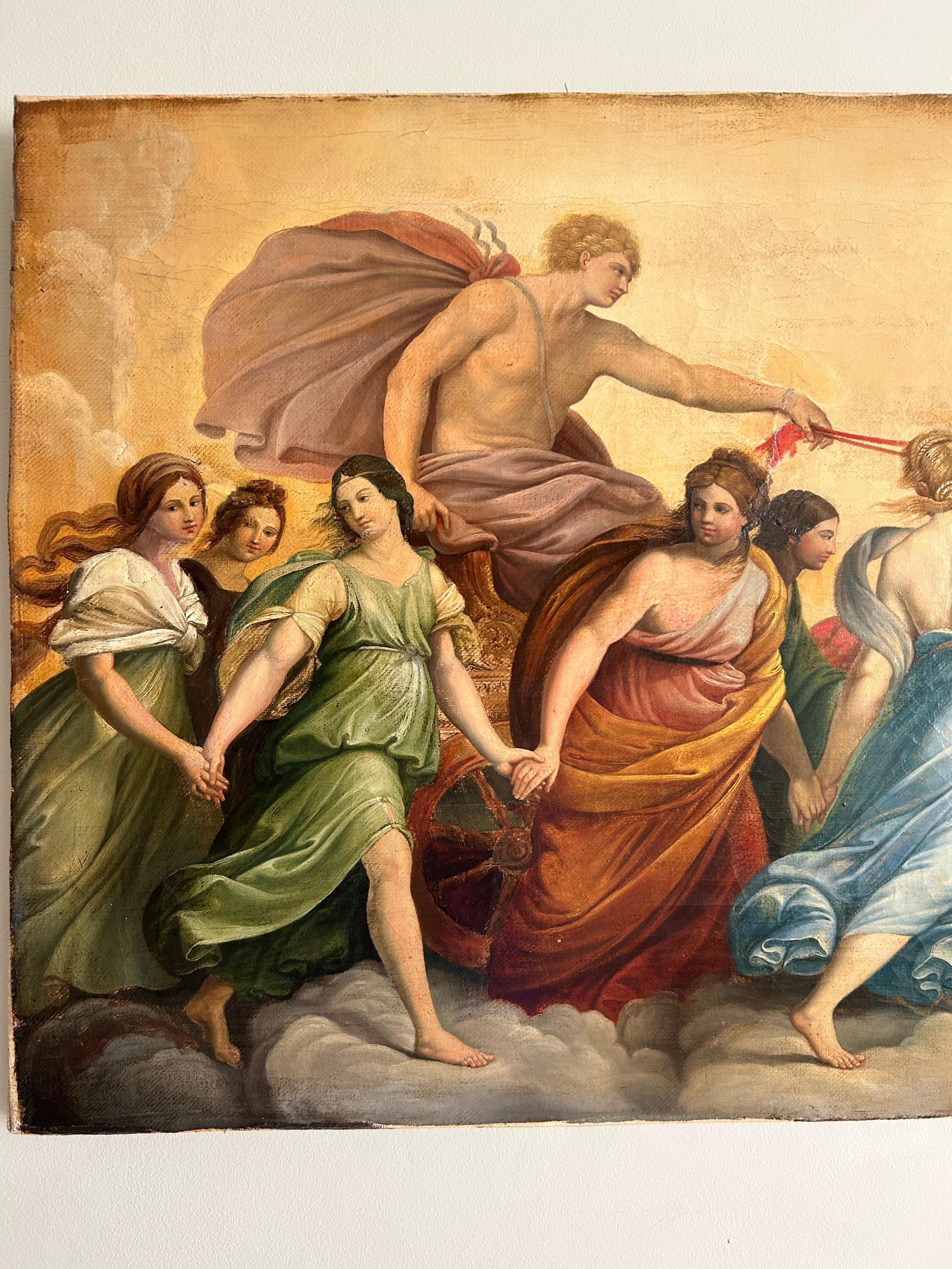 The Aurora, after Guido Reni, 19th Century  In Good Condition For Sale In Toronto, CA