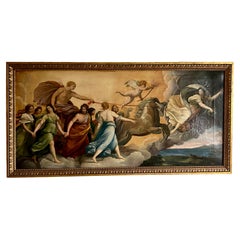 Antique The Aurora, after Guido Reni, 19th Century 