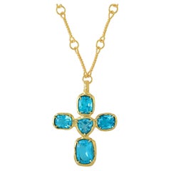 The Aurora Cross with Roman Chain Necklace