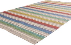 The Aurora Stripe Reverie: A Swedish Rollakan Masterpiece of Nordic Prestige