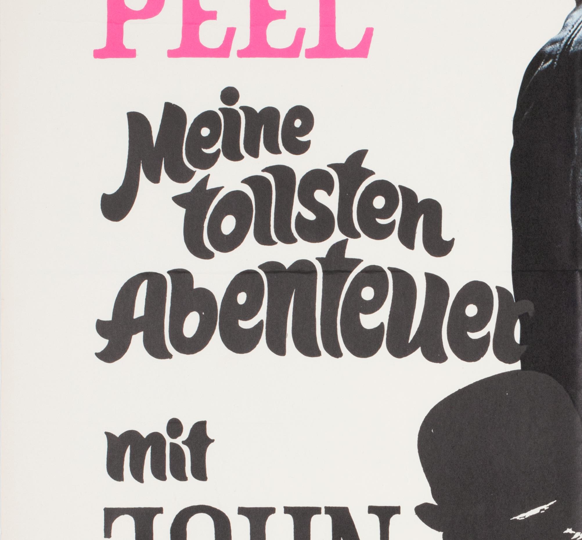 The Avengers 1968 Deutscher Film Filmplakat (Papier) im Angebot