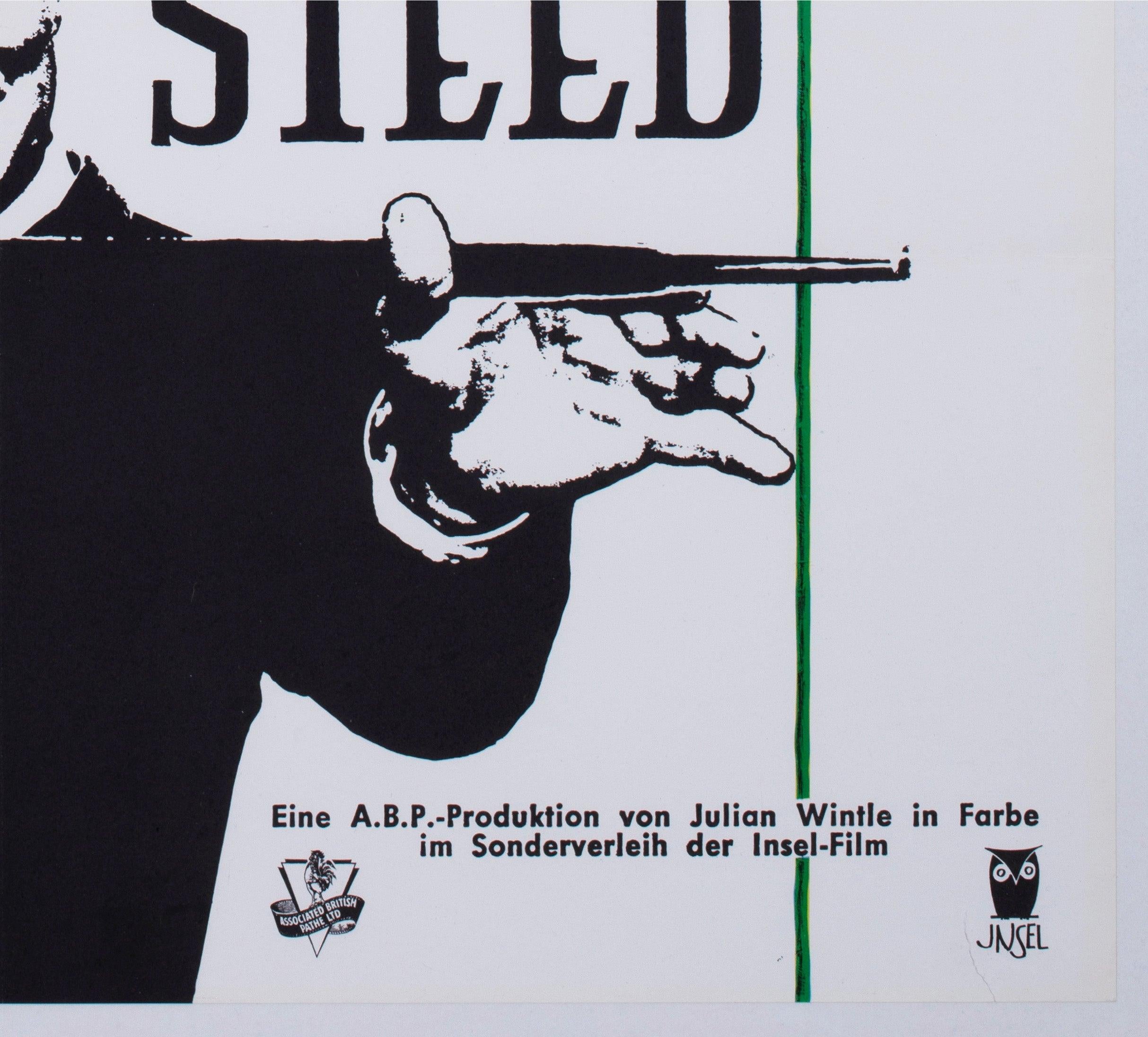 The Avengers 1968 German Film Poster For Sale 3
