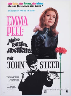 The Avengers 1968 German Film Poster