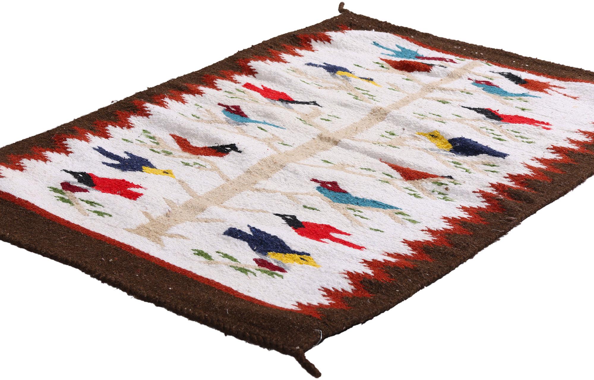 American The Aviary Tree of Life: A Mid-Century Southwest Modern Pictorial Masterwork For Sale