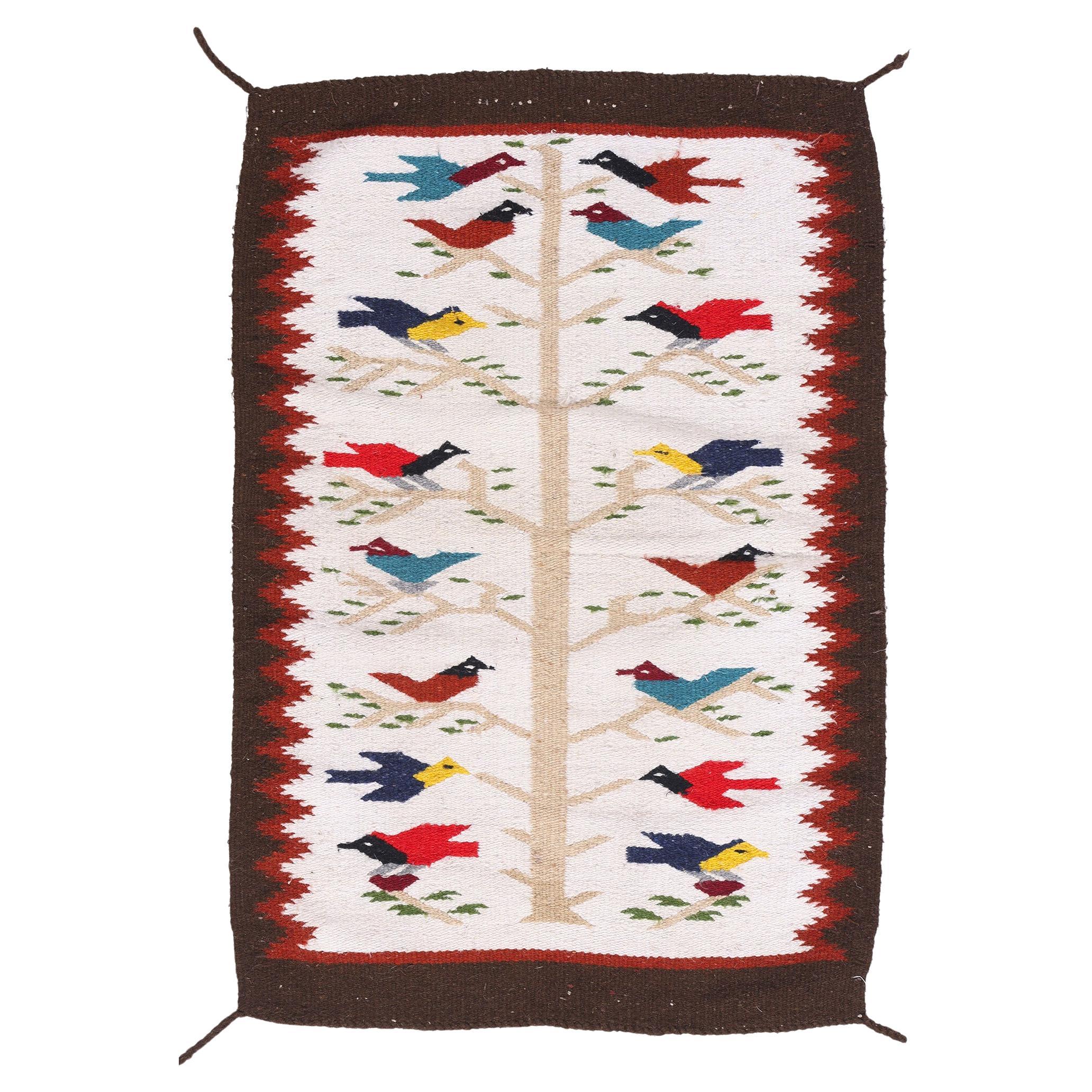 The Aviary Tree of Life: A Mid-Century Southwest Modern Pictorial Masterwork For Sale